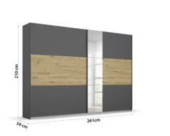 Schwebetürenschrank MIRO