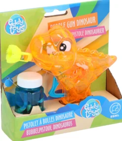Seifenblasenpistole Dino mit LED BUBBLES