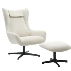 Sessel mit Hocker 367827