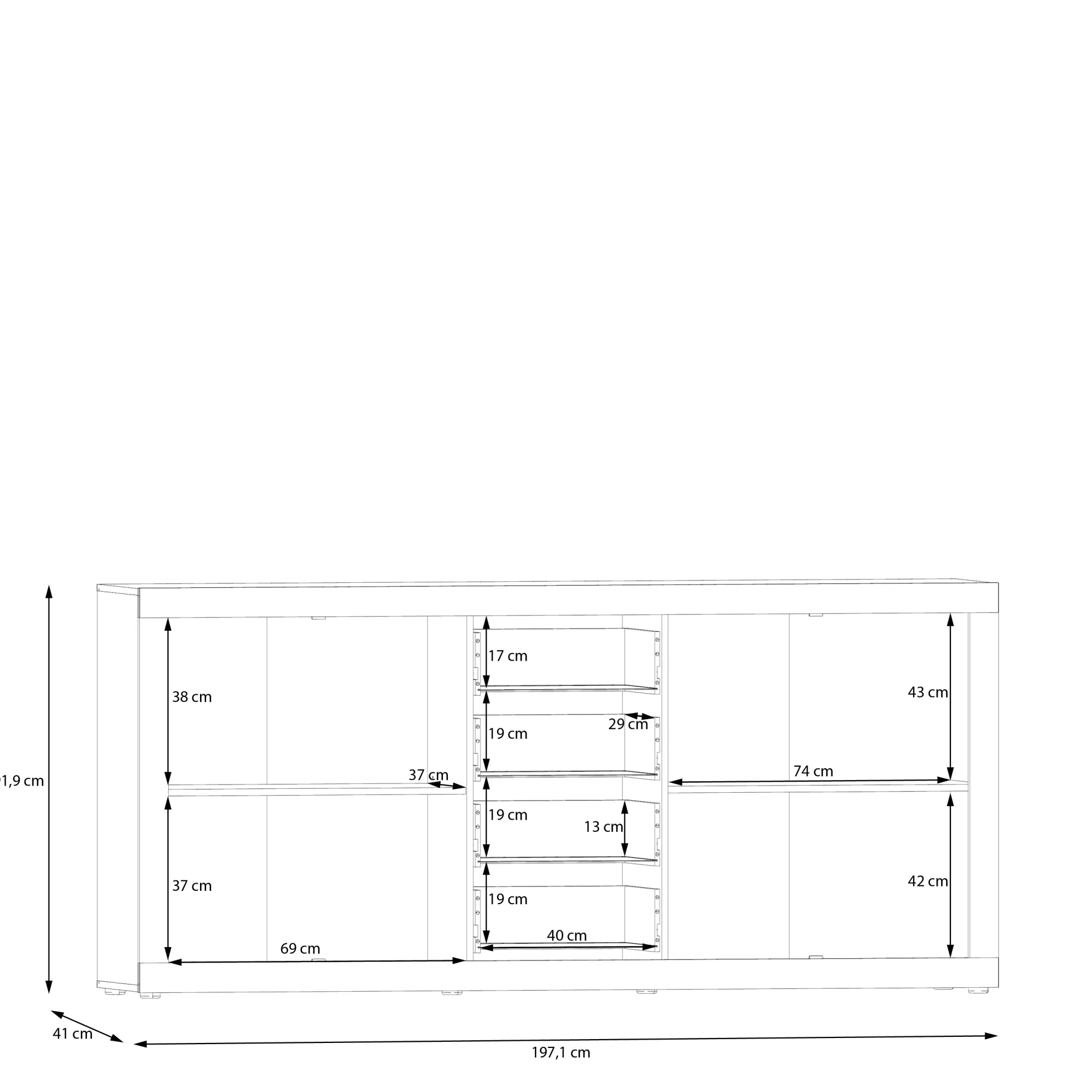 Sideboard BACCIO