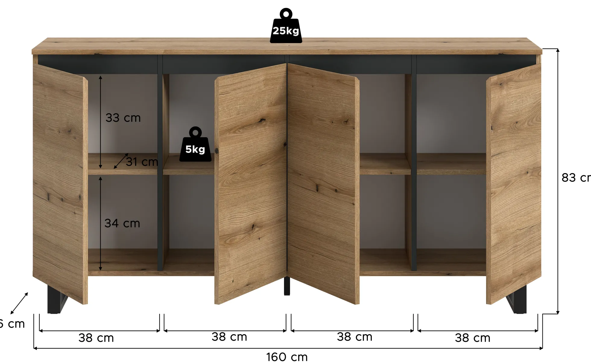 Sideboard TOMASA