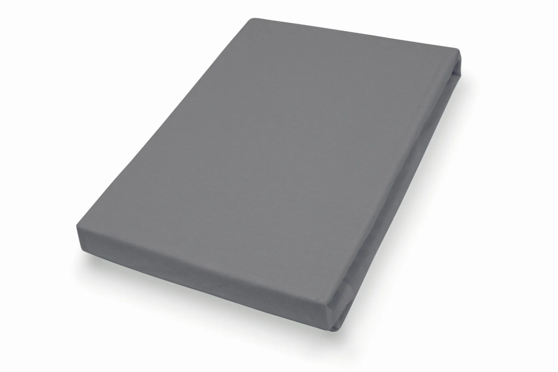 Spannbetttuch 100x200cm anthrazit