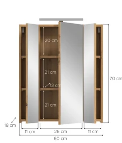 Spiegelschrank BONGA