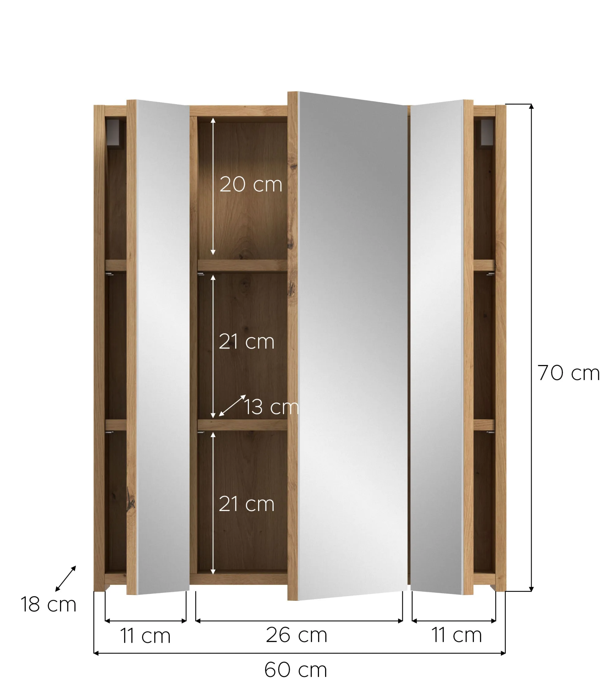 Spiegelschrank BONGA