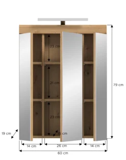 Spiegelschrank SEWULA