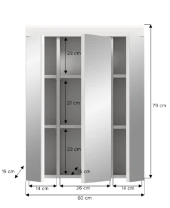 Spiegelschrank SEWULA
