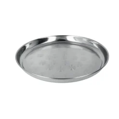 Tablett rund INOX