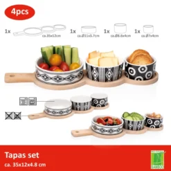 Tapas Set 4tlg. ALPINA