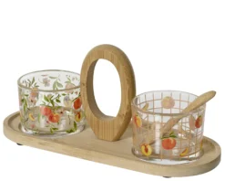 Tapas-Set 3tlg. Set PFIRSICH
