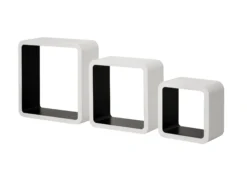 Wandregale im 3er-Set CUBO