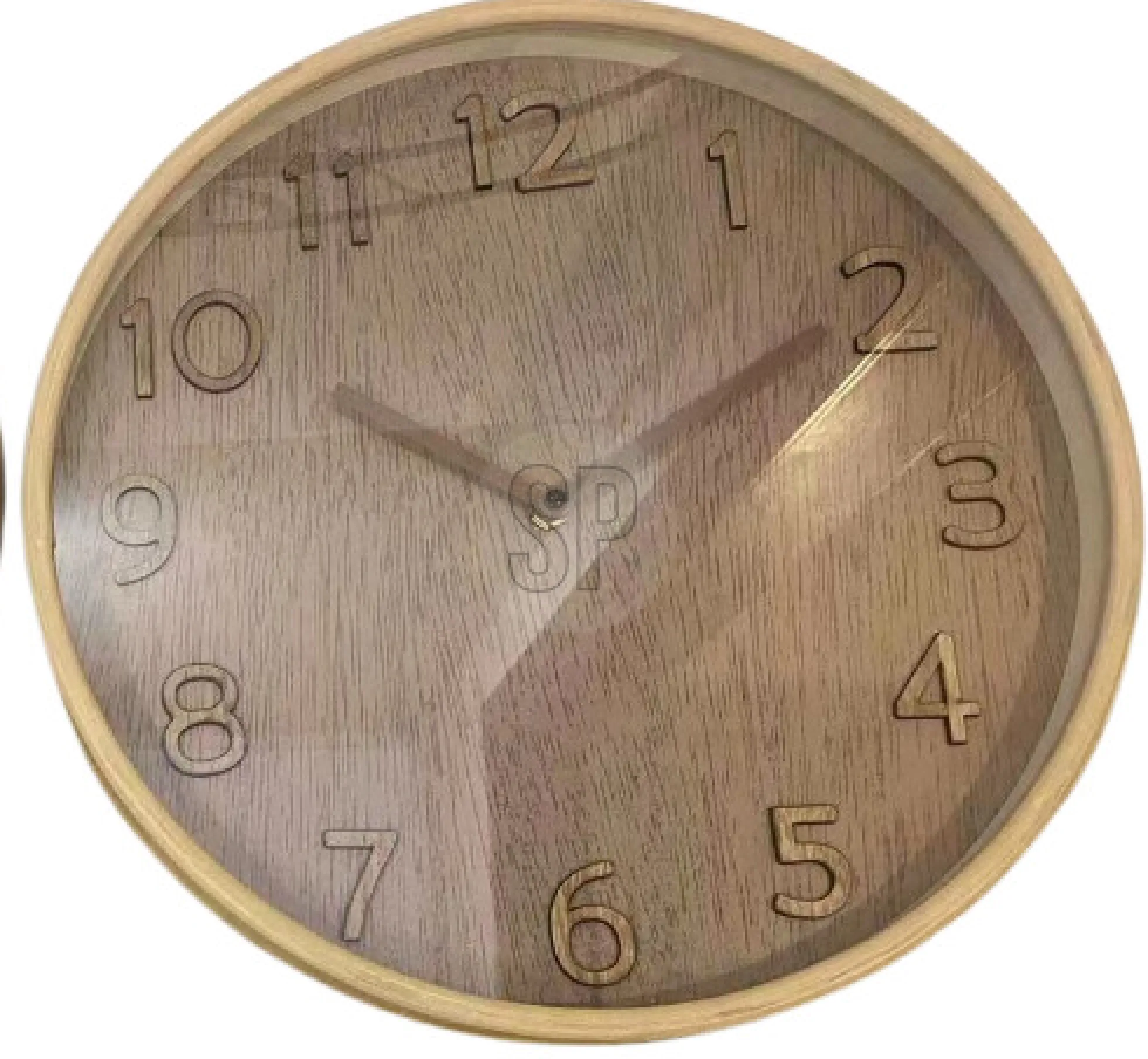 Wanduhr mit Holzoptik EH