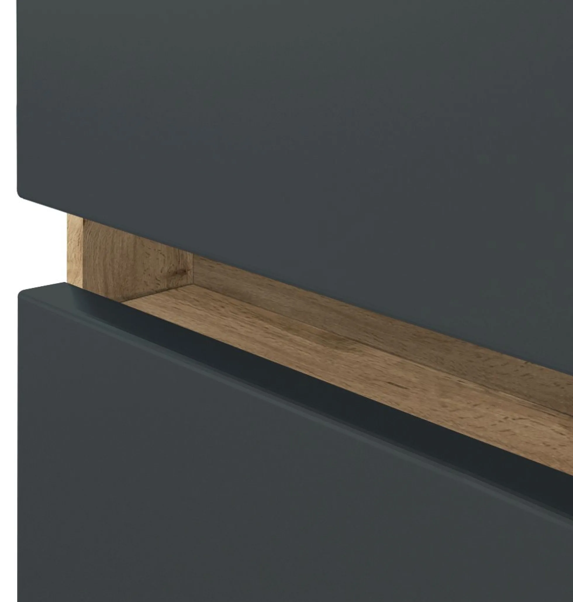 Waschbeckenunterschrank mit Doppelwaschbecken LUCCA
