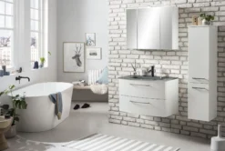 Waschbeckenunterschrank mit Waschbecken STOCKHOLM