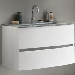 Waschbeckenunterschrank mit Waschbecken KOPENHAGEN