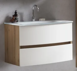 Waschbeckenunterschrank mit Waschbecken KOPENHAGEN