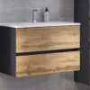 Waschbeckenunterschrank mit Waschbecken LUCCA