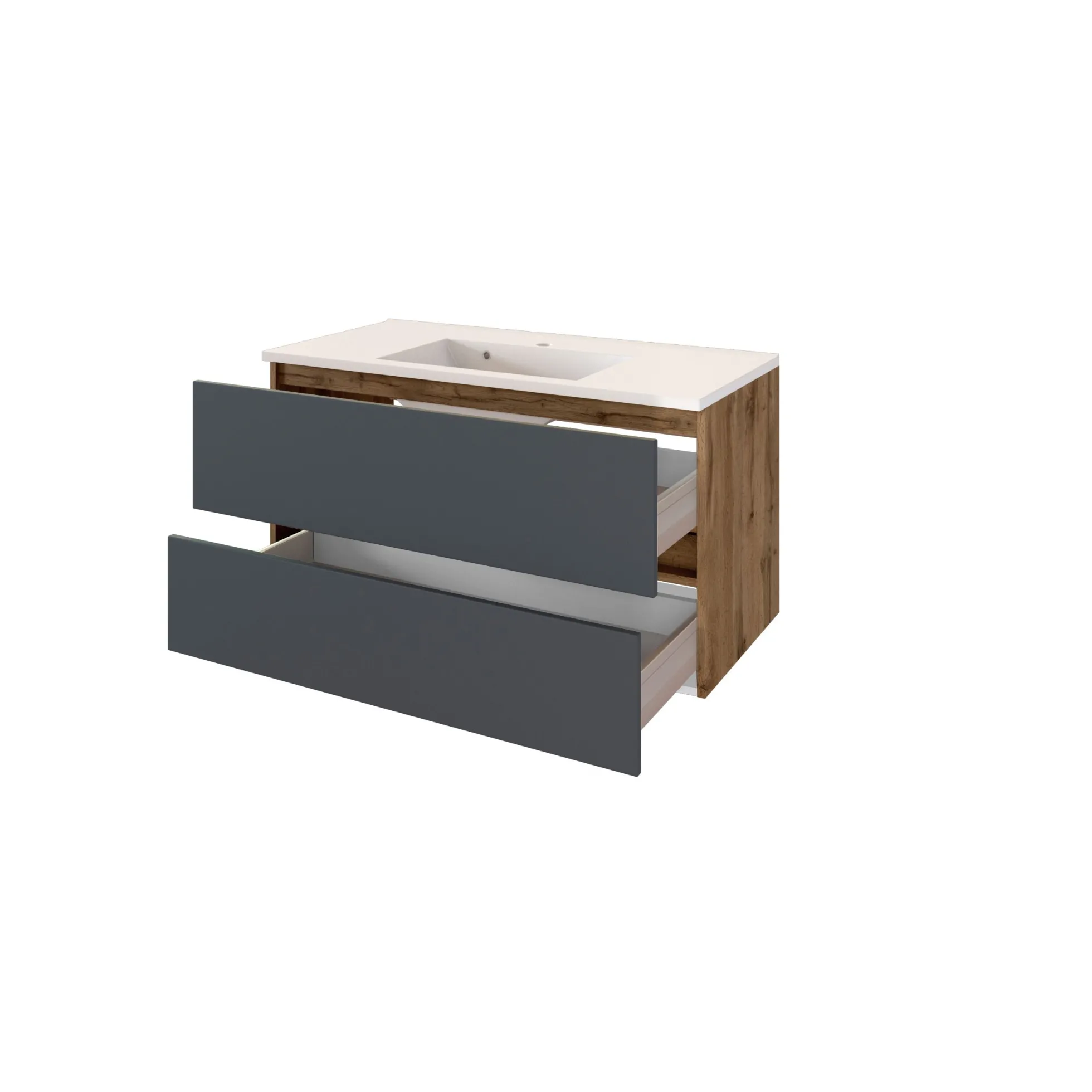 Waschbeckenunterschrank mit Waschbecken LUCCA