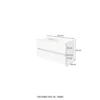 Waschbeckenunterschrank mit Waschbecken LUCCA