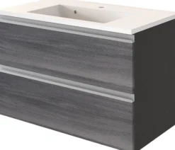 Waschbeckenunterschrank mit Waschbecken 80 AREZZO
