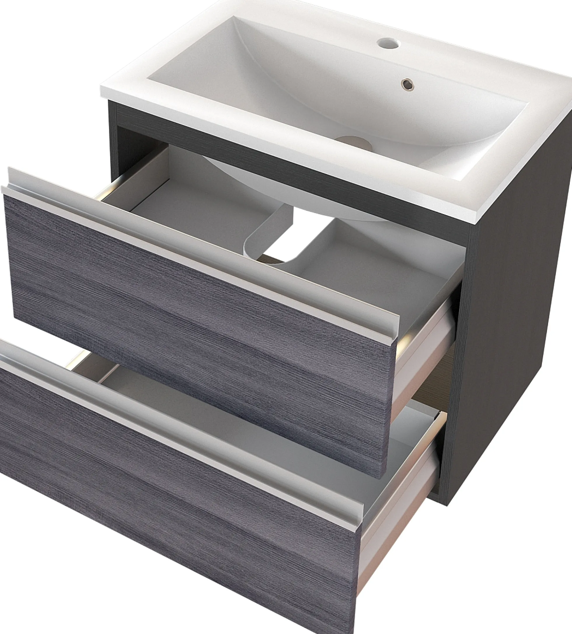 Waschbeckenunterschrank mit Waschbecken AREZZO