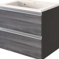 Waschbeckenunterschrank mit Waschbecken 60 AREZZO