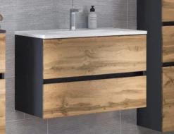 Waschbeckenunterschrank mit Waschbecken LUCCA