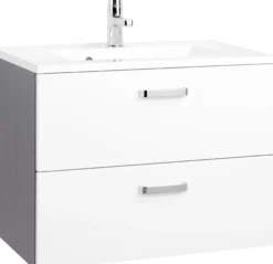 Waschbeckenunterschrank 70 mit Mineralgussbecken BOLOGNA