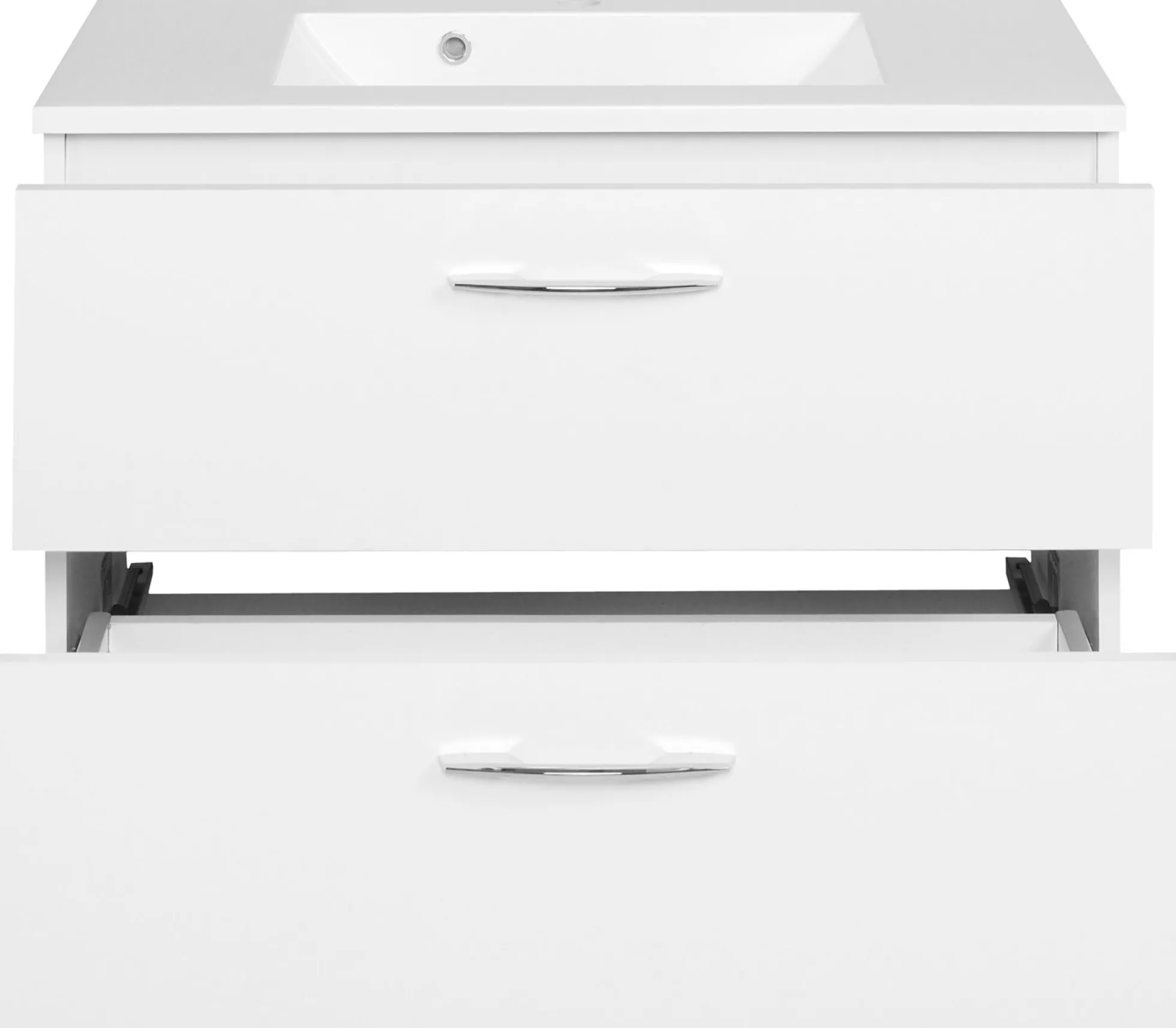 Waschbeckenunterschrank 80 mit Mineralgussbecken PORTOFINO