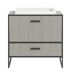 Waschbeckenunterschrank mit Waschbecken BAGNO