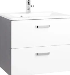 Waschbeckenunterschrank 60 mit Mineralgussbecken BOLOGNA