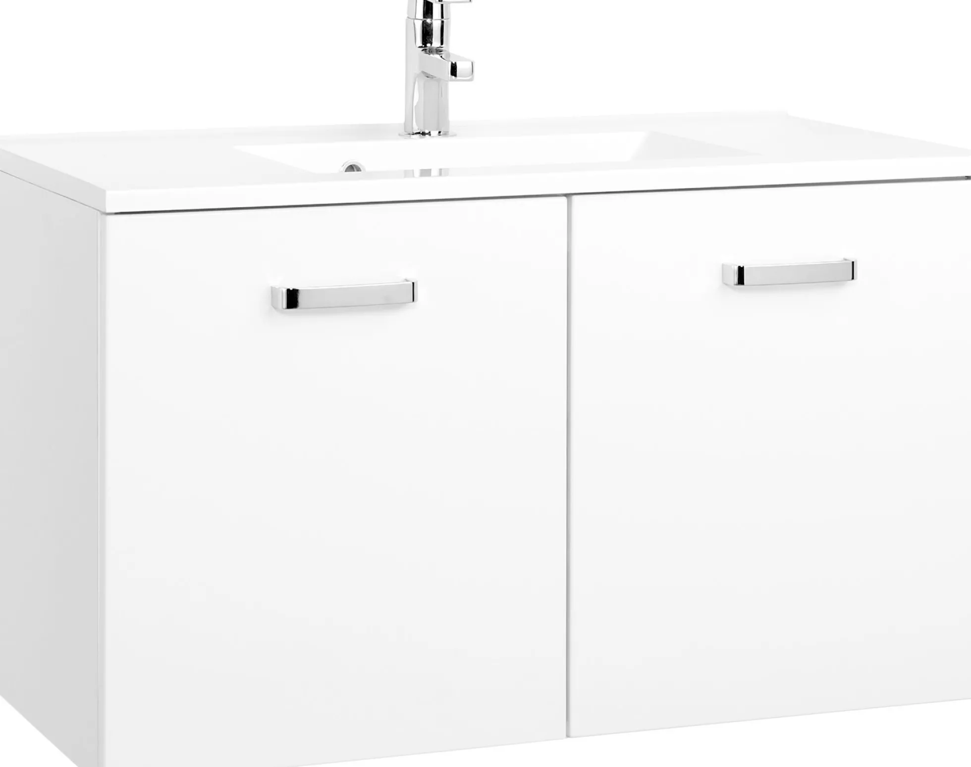 Waschbeckenunterschrank 90 mit Mineralgussbecken BOLOGNA