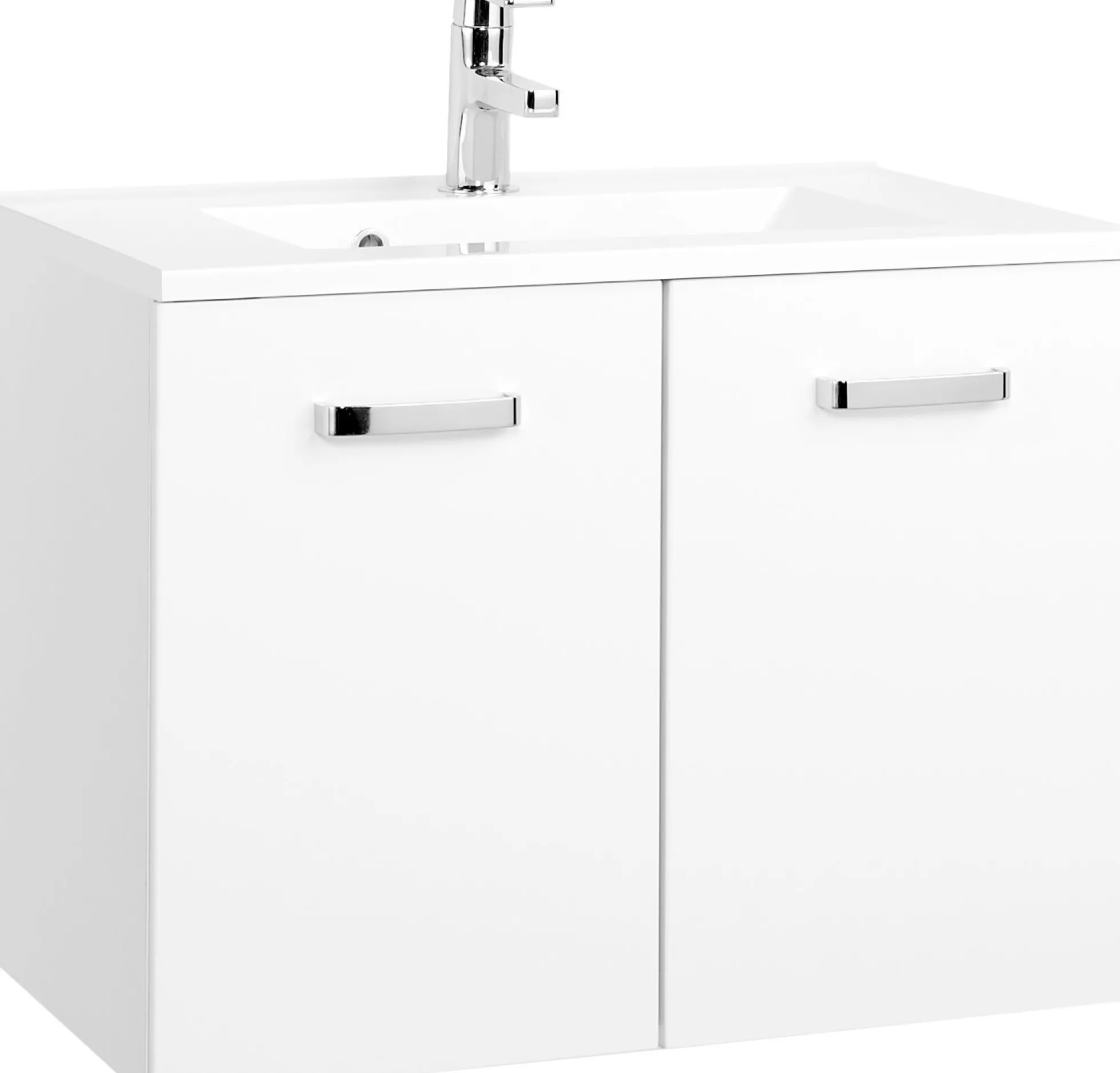 Waschbeckenunterschrank 70 mit Mineralgussbecken BOLOGNA