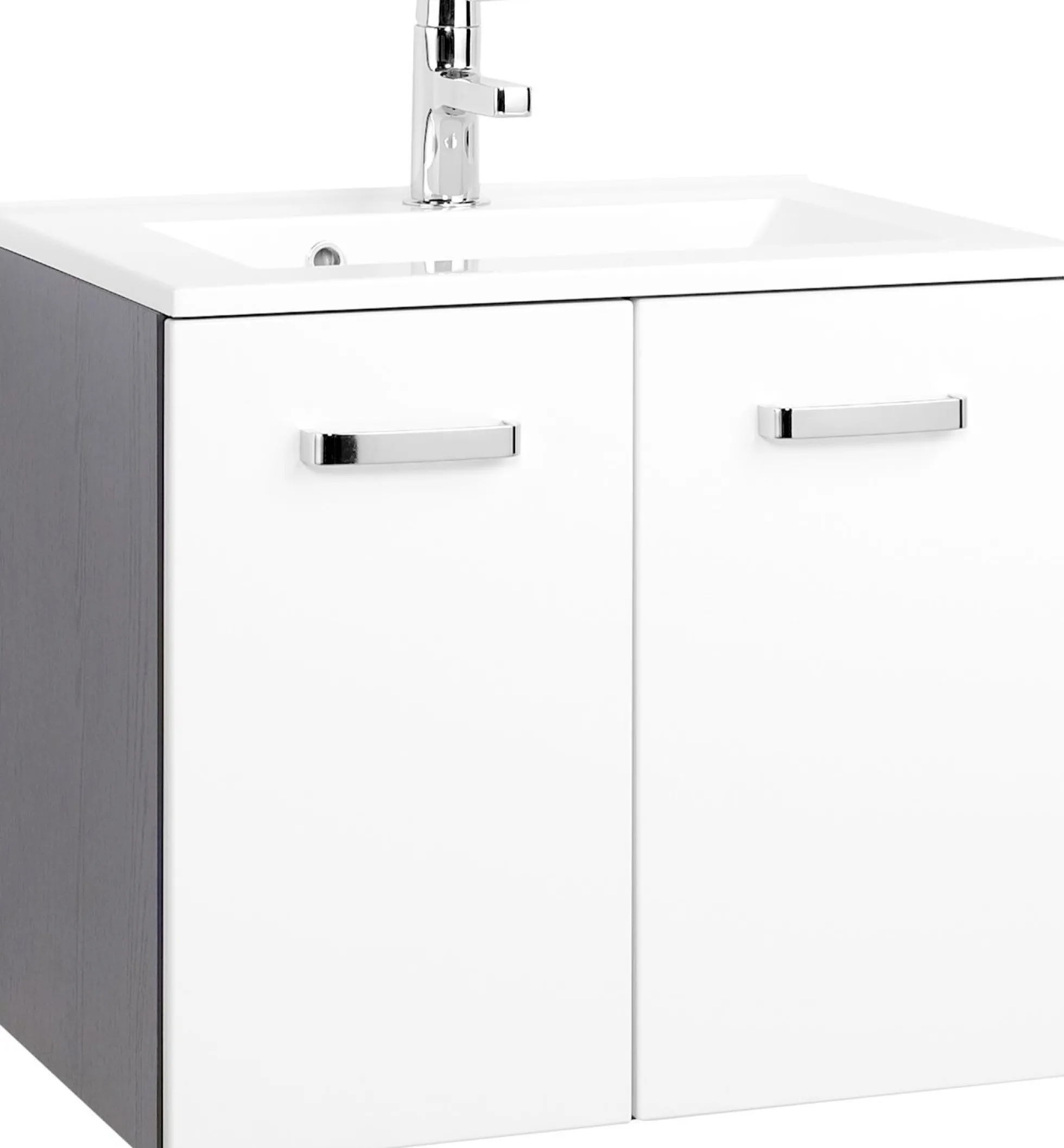 Waschbeckenunterschrank 60 mit Mineralgussbecken BOLOGNA