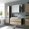 Waschbeckenunterschrank mit Waschbecken MEMPHIS