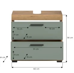 Waschbeckenunterschrank SEWULA