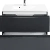 Waschtischunterschrank 80 mit Mineralgussbecken CARDIFF
