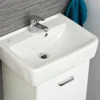 Waschtischunterschrank mit Keramikwaschtisch PIOLO